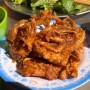 [베트남 하노이 먹트립] 동쑤언시장 길거리 음식 반 똠 새우튀김 (스푸파2 하노이 백종원)