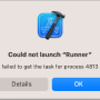 [오류정리] Xcode Could not launch "Runner" 에러 발생