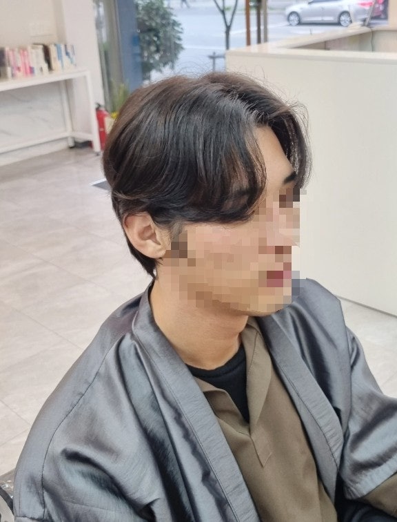 광주 남자장발, 리프컷 리프펌 과정 : 네이버 블로그