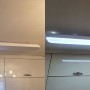 중랑구 면목동 주방 LED 전등 교체(LED 전등 깜박임)