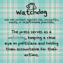 Today's idiom | 와치독 watchdog