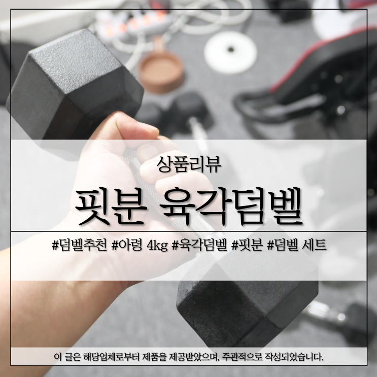 덤벨추천, 집에서도 근력 운동 부담 없는 핏분 육각덤벨! : 네이버 블로그