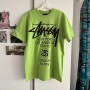 스투시(stussy) 월드 투어 티셔츠 s 사이즈 여름반팔 리뷰 world tour tee