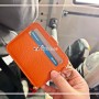 스노우베라 가죽 교통카드지갑 하나로 충분한 하루일상