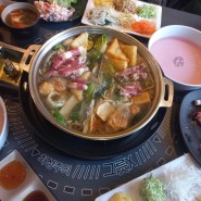 대전 유성 온천동 맛집 소담촌 대전유성점 월남쌈 샤브샤브 점심특선 푸짐하게 먹었어요