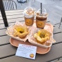 강릉카페 오버웨잇 경포대근처 에그타르트 파이가 맛있는 디저트 카페