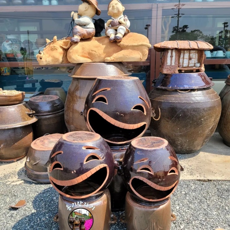 웃는항아리#옛항아리조각#조경인테리어#주문제작 : 네이버 블로그
