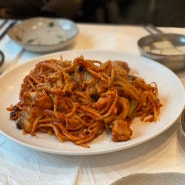 진주 문산역 아구찜, 나물이 시그니처인 아구찜 맛집