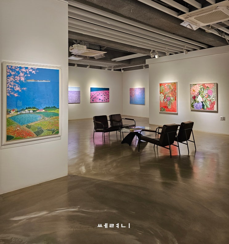 서울 무료 전시회 푸르른 날에 이현열 하소영 돈화문갤러리
