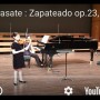 Sarasate : Zapateado, Op.23, No.2