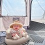 제부도 텐트 물때시간표 5개월아기랑 바다캠프닉