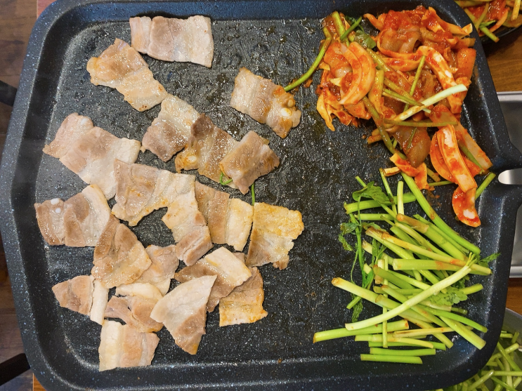 망포역 냉삼 / 망포 냉동삼겹살 삼삼오 본점 후기 (모임 장소로 좋은 곳) : 네이버 블로그