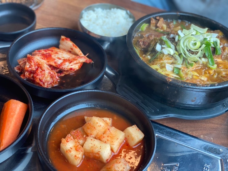 안성 공도 내돈내산 맛집 ' 본가왕뼈감자탕 ' 놀이방시설과...