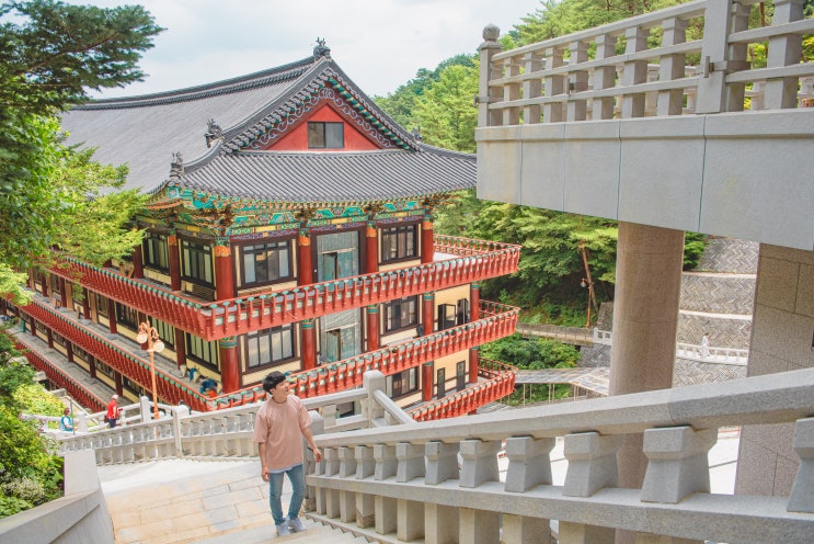 단양 구인사 사계절 멋진 절의 모습을 볼 수 있는 곳으로 추천! : 네이버 블로그