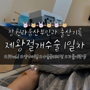 [출산기록/1일차] 39주6일, 양수터짐, 응급제왕절개, 수술준비과정, 창원라움산부인과 출산후기, 꼬물이탄생 ✨