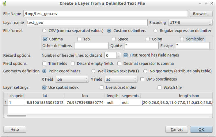 QGIS - How to load my CSV file with WKT to QGIS : 네이버 블로그