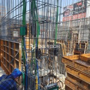 부천 신축 아파트 슬라브 및 벽체 월 철근 작업 전기 배관 설비 업체 공사 후기