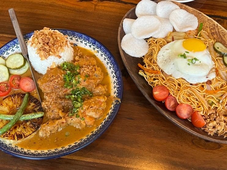 연남동, 발리문 🌴 (연남동 인도네시아 현지느낌 미고랭 치킨른당 맛집 추천) : 네이버 블로그
