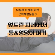 편마비 재활을 위한 근력 강화 운동 - 등과 엉덩이 운동