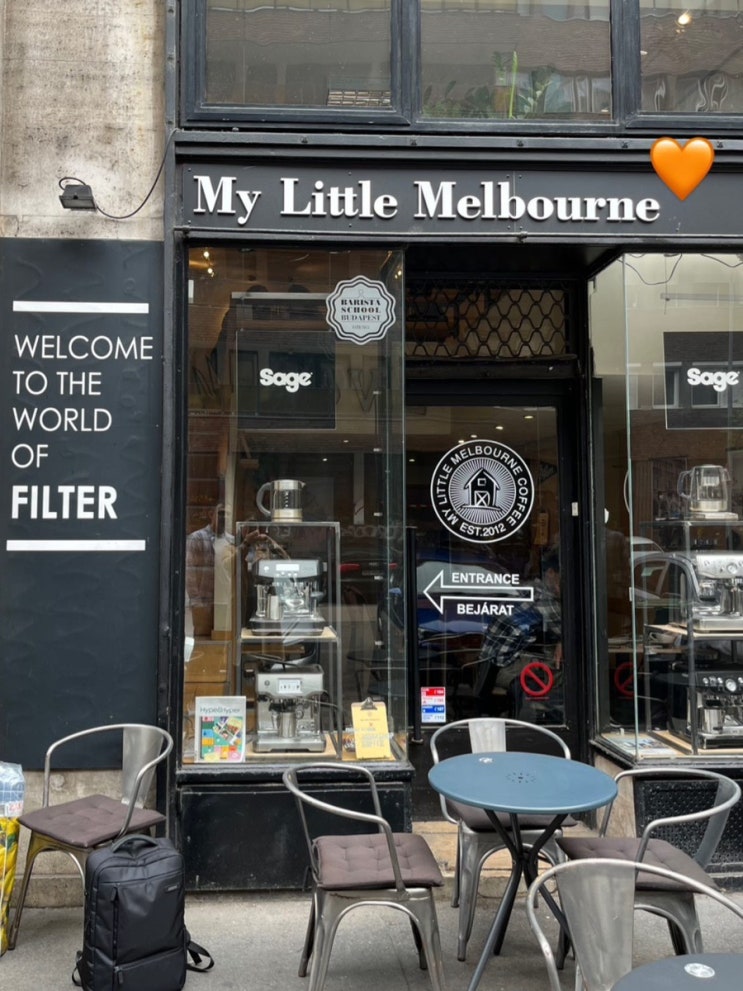 부다페스트 카페 My Little Melbourne Coffee 커피맛집