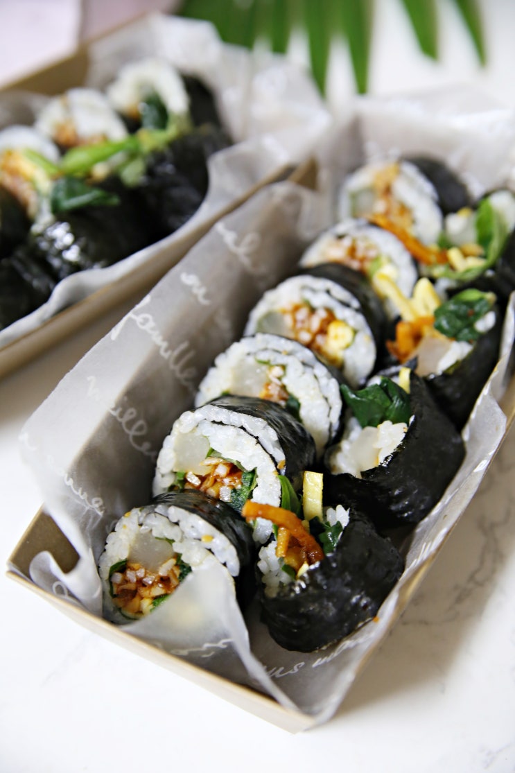 진미채김밥 꼬마김밥 종류 재료 깻잎 간단김밥 만들기 : 네이버 블로그