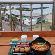 제주 해녀김밥 본점 : 해물라면과 김밥이 맛있는 함덕해수욕장 맛집