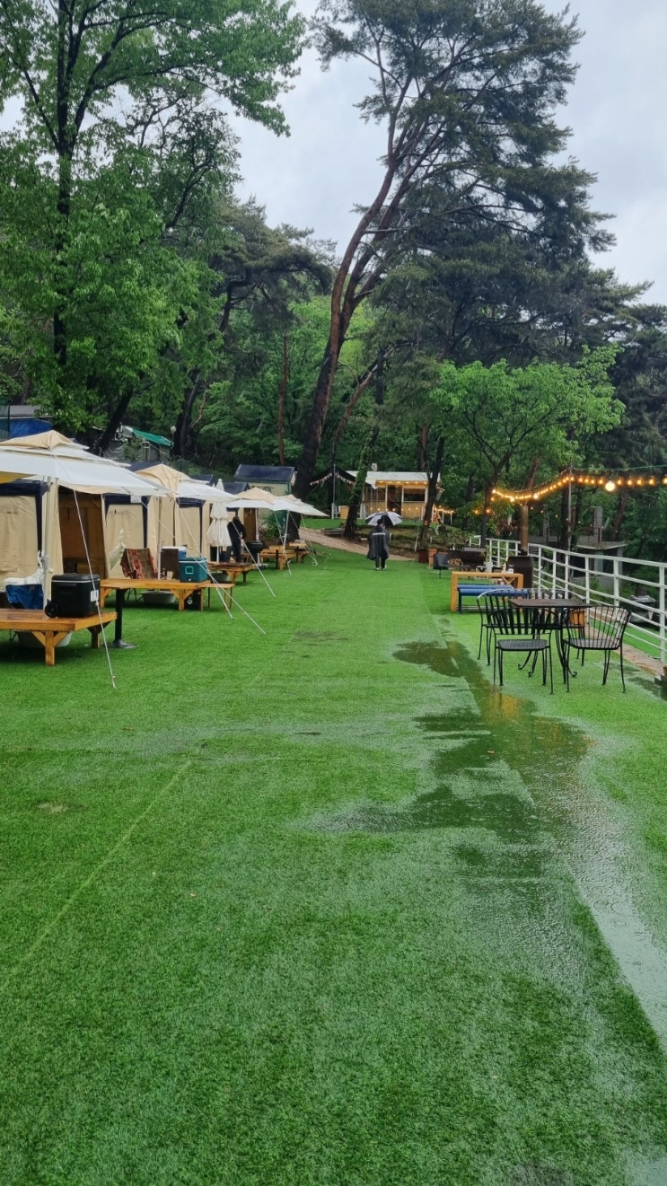 우이동 쉼 캠핑 바베큐 식당(?) : 네이버 블로그