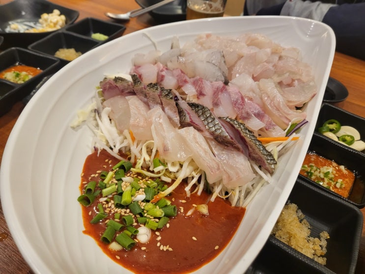 청주 복대동 맛집 슈퍼막회 물회 맛있는 가성비 횟집 : 네이버 블로그