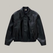 어그스트 빈티지 레더 블루종 자켓. UGST vintage leather blouson jacket