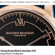 필립스 홍콩 시계 경매에서 주목할 시계 -Bulgari Octo Finissimo 일본 한정판 Rexhep Rexhepi Chronomètre Contemporain