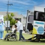 휠체어 여행, 유아차 여행을 위한 장애인 버스 무료 운영