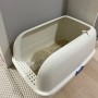고양이 화장실 청소 방법과 모래 교체주기 (Feat. 페스룸 고양이 화장실과 모래)