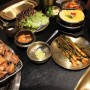 장한평역 고기맛집 신원식당 구워줘요!!