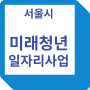2023년 서울시 미래청년일자리 사업 참여자 모집
