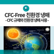 CFC 규제와 친환경 냉매 사용: ‘CFC-Free’ 지구를 보호하자!