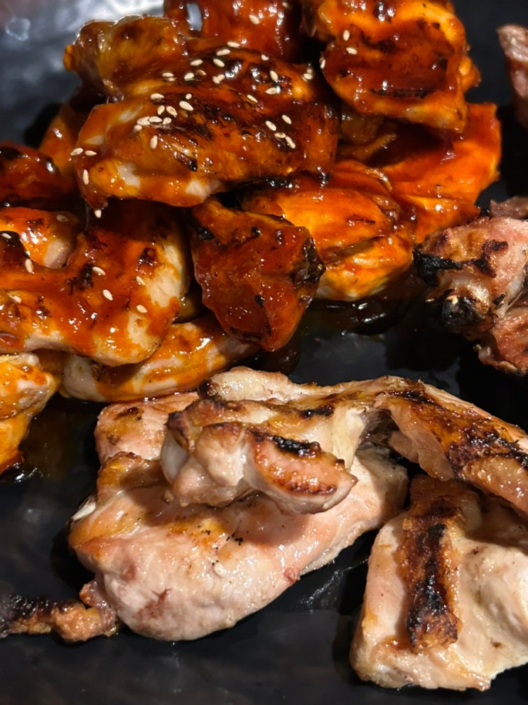 제주 두리아숯불바베큐에서 숯불 닭구이 맛있게 먹고 왔어요~! : 네이버 블로그