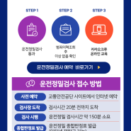 [인천]카카오택시취업을 위한 1단계 운전정밀검사 정보