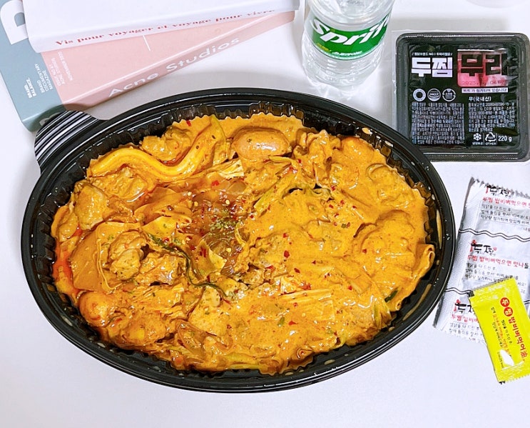 두찜 메뉴 추천 마라로제 강렬하게 매운 푸짐한 찜닭 : 네이버 블로그