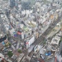 일본 도쿄여행 시부야스카이 전망대, 가쿠라자카사료 녹차, 에쉬레