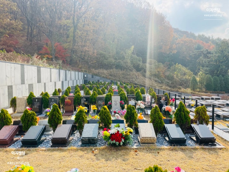 자하연 분당 공원묘지 봉안묘 평장묘 가족묘 (비용안내) : 네이버 블로그