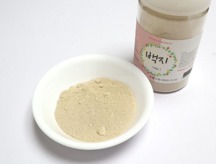 백지 가루로 기미 팩 만들기와 꿀팁! : 네이버 블로그