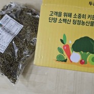소백산 청정농산물 녹두 단양강소농영농조합 잇다팜주문추천