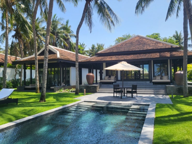 다낭 호이안 포시즌 남하이 풀빌라 룸투어 네이버 블로그