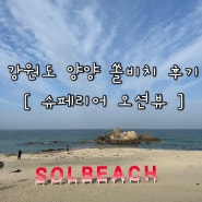 강원도 양양 쏠비치 호텔 [ 슈페리어 오션뷰 ]