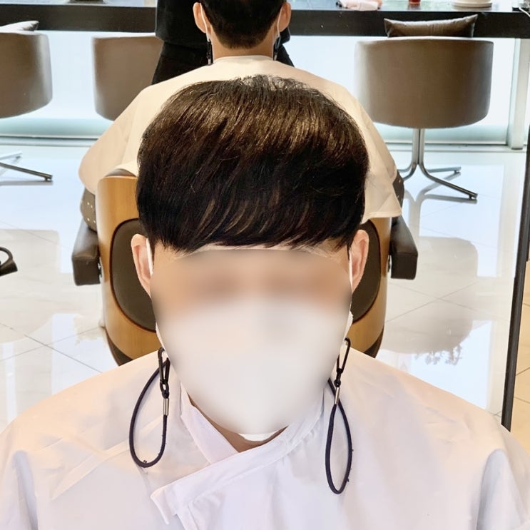 남자 붙임머리 헤어증모술, 100% 인모라 편해요 : 네이버 블로그