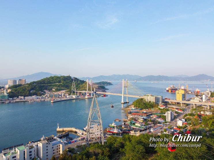 여수 여행 돌산공원에서 본 돌산대교 여수바다 : 네이버 블로그