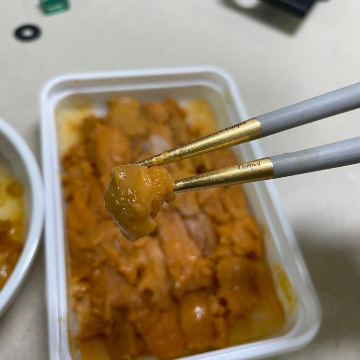 집에서 먹는 우니 / 가성비 좋은 
