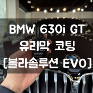 [대구, 수성구 세차] BMW 630i GT '볼라솔루션 EVO, 유리막 코팅' 시공