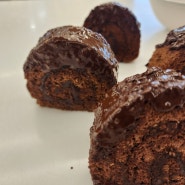제과기능사 실기 정리 초코롤 케이크 만드는법 초코롤 만들기