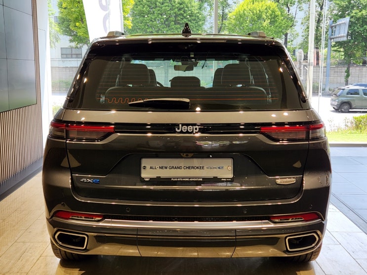 지프 그랜드 체로키 4XE 하이브리드 가격 - 실물 보러 찾아간 JEEP 전시장 : 네이버 블로그